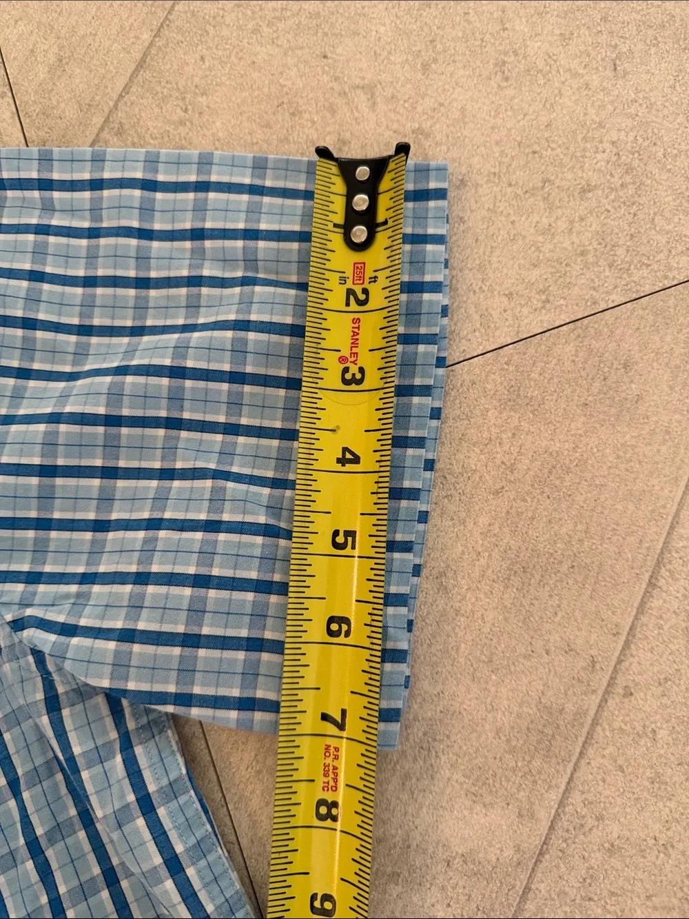 GAP KIDS BLUE PLAID SHORT SLEEVE BUTTON UP SHIRT BOYS SIZE 12/XL